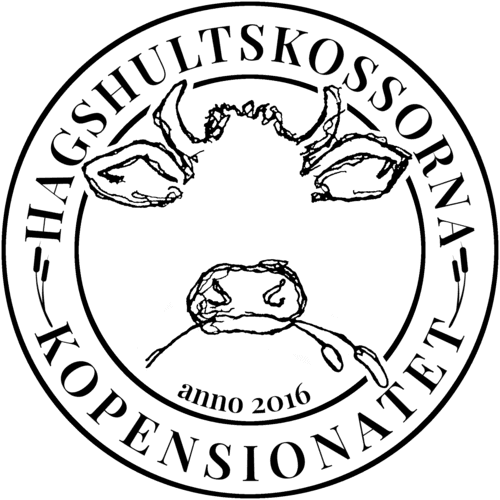 Hagshultskossorna logga svart